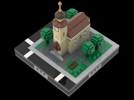 Набор LEGO MOC-21570 Micropolis Little Chapel