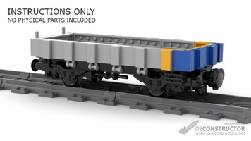 Набор LEGO MOC-21584 Twin-Axled Open Wagon GX01L2