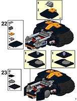 Набор LEGO Совершенно секретный космический корабль полиции