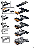 Набор LEGO Совершенно секретный космический корабль полиции