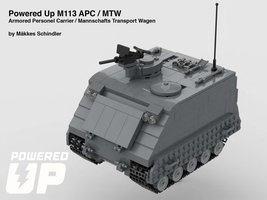 Набор LEGO MOC-21739 Powered Up M113 APC / MTW