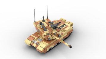 Набор LEGO CHALLENGER 2 MBT | 1:34 Minifigure Scale