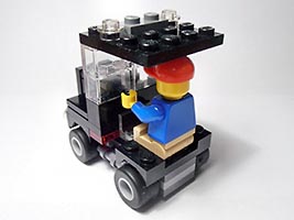 Набор LEGO Машина для минифигурок