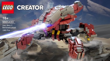 Набор LEGO MOC-21782 Halo Banished Locust