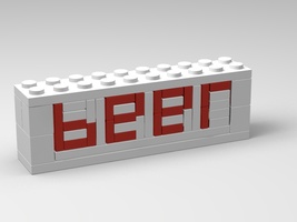Набор LEGO SNOT Beer Sign