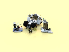 Набор LEGO MOC-21826 Nindroid Ice Attack