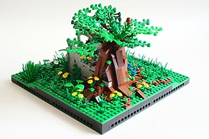Набор LEGO Заброшенные развалины