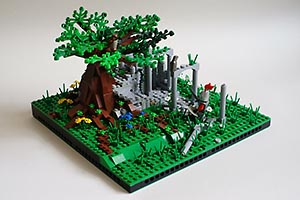Набор LEGO Заброшенные развалины