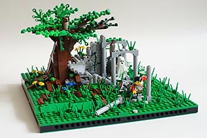 Набор LEGO Заброшенные развалины