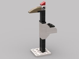 Набор LEGO Red-crowned Crane