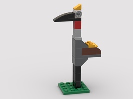 Набор LEGO Grey Crowned Crane