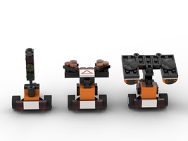 Набор LEGO MOC-21941 Accessories attached to car for the City