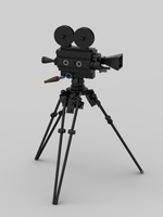 Набор LEGO MOC-21947 Old-Fashioned Movie Camera