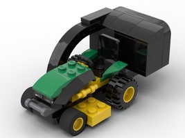 Набор LEGO MOC-22117 Little mower tractor