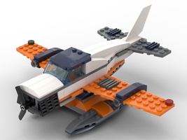 Набор LEGO MOC-22132 Seaplane 1 seater