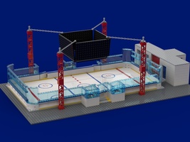 Набор LEGO MOC-22138 Hockey Rink (Preliminary Design)