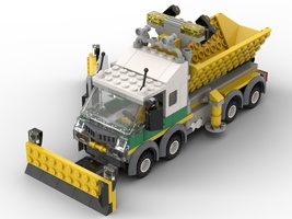Набор LEGO MOC-22143 Snowplow with new look (Change color)