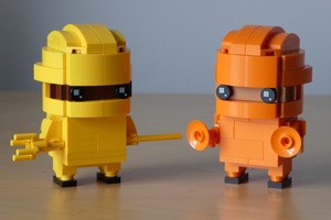 Набор LEGO Two Colourful Ninjas