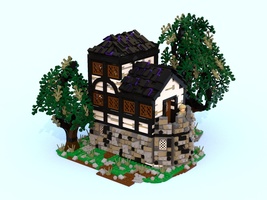 Набор LEGO MOC-22244 Medieval Tudor Hall House