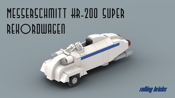 Набор LEGO Messerschmitt KR200 Super Rekordwagen