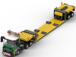 Набор LEGO MOC-22301 Transport truck over weight