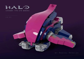Набор LEGO MOC-22364 HALO Covenant Type-27B Banshee