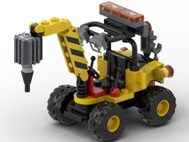 Набор LEGO MOC-22370 Tractor for demolition