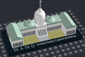 Набор LEGO MOC-22385 Nano U.S Capitol Building