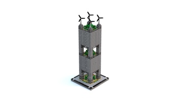 Набор LEGO T77 Micropolis - Vertical City Tower