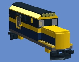 Набор LEGO MOC-22424 train without wheels