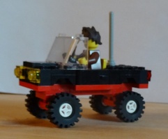 Набор LEGO Black car 4x4 modification of 6627