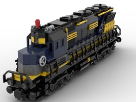 Набор LEGO MOC-22446 Train Engine (Normal Size)