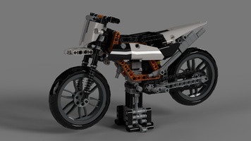 Набор LEGO MOC-22448 KTM Supermoto