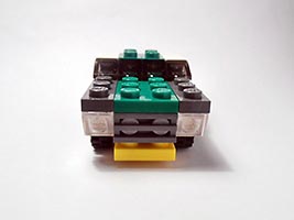 Набор LEGO Маслкар зеленый с серым (Мускулистая машина)