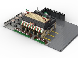 Набор LEGO MOC-22470 Italian restaurant
