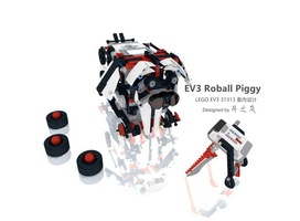 Набор LEGO MOC-22539 EV3 Roball Piggy
