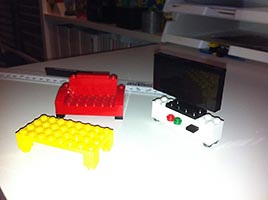 Набор LEGO Диван и телевизор