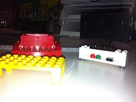 Набор LEGO Диван и телевизор