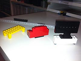 Набор LEGO Диван и телевизор