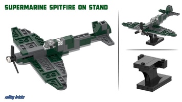 Набор LEGO Supermarine Spitfire MK.VB on Display Stand
