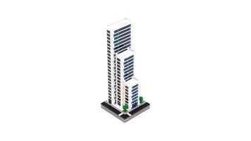 Набор LEGO T77 Micropolis - Tri Tower Office Building