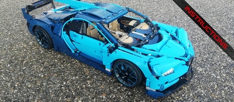 Набор LEGO MOC-22610 TECHNIC - BUGATTI VISION GT