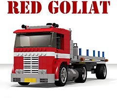 Набор LEGO Красный грузовик