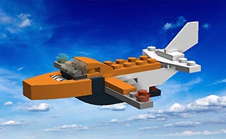 Набор LEGO Спортивный самолет 'Воробей'