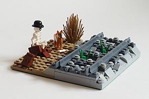 Набор LEGO Ожидание поезда