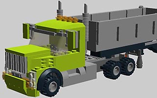 Набор LEGO Автопоезд класса 'B-двойной' ('Би-дабл')