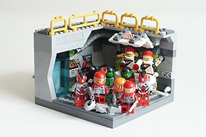 Набор LEGO Захваченные инопланетяне