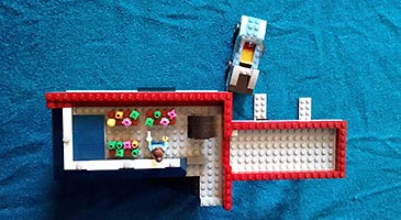 Набор LEGO Автомобильная заправка