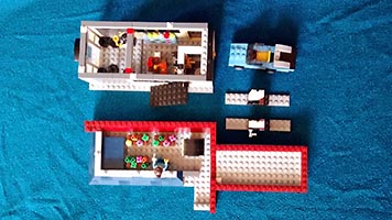 Набор LEGO Автомобильная заправка