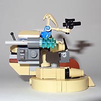 Набор LEGO Бронированный транспорт на воздушной подушке